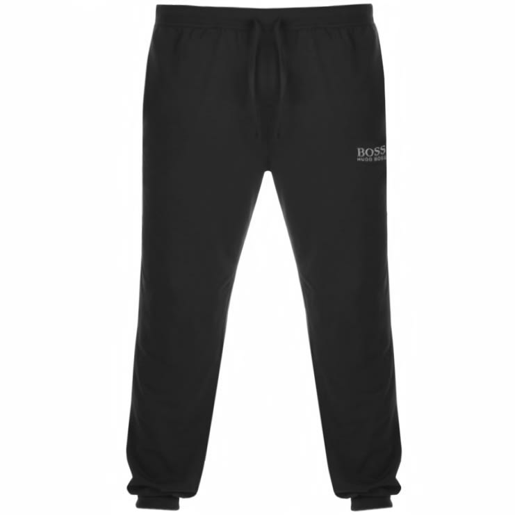 boss bodywear jogging bottoms black