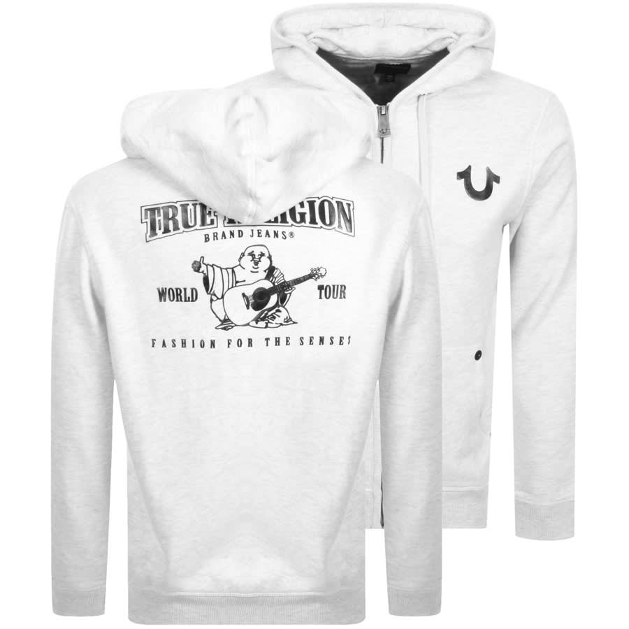 black and white true religion jacket