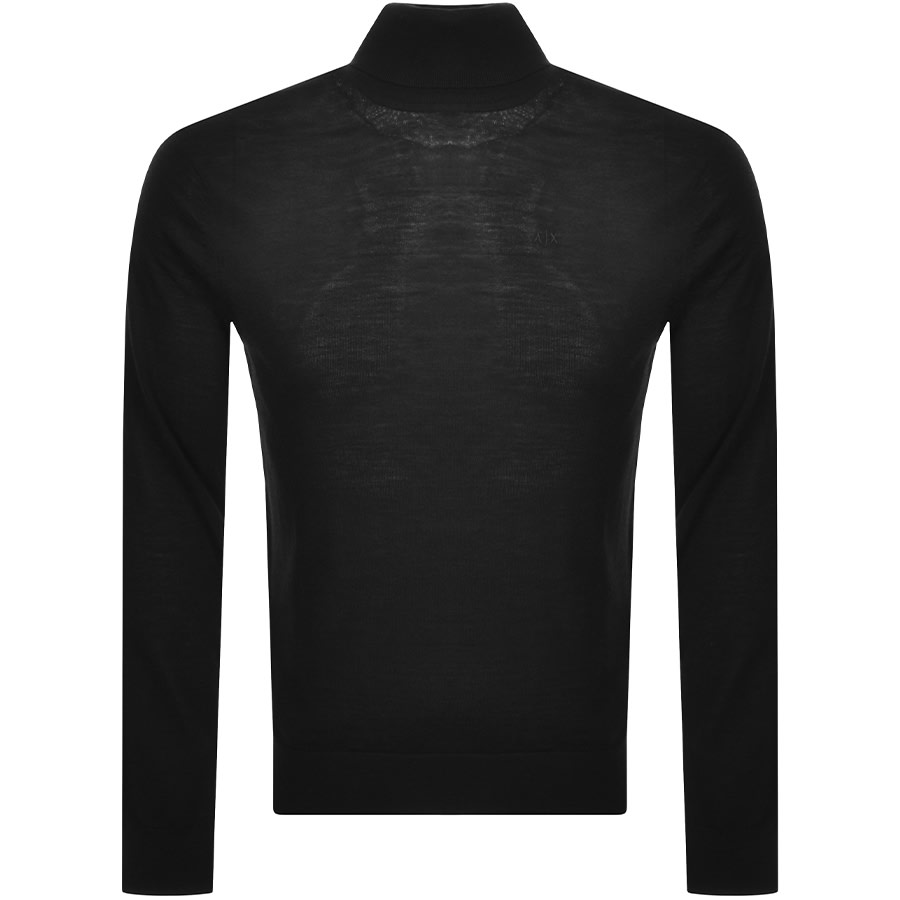 armani jumper black