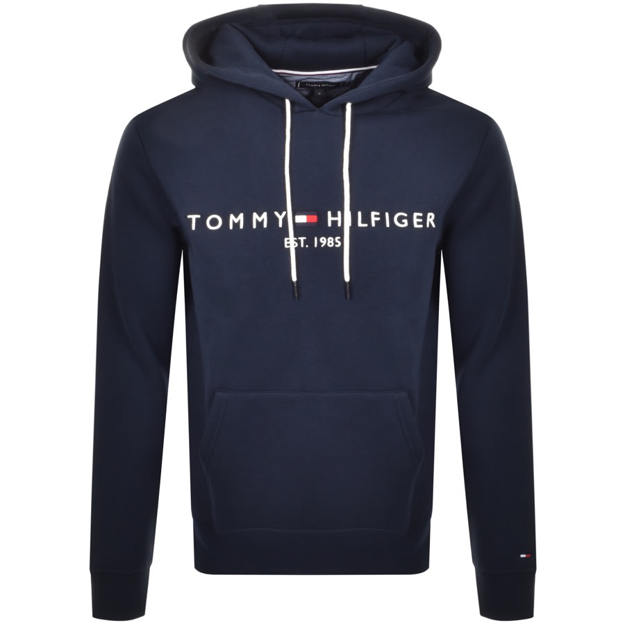tommy black hoodie