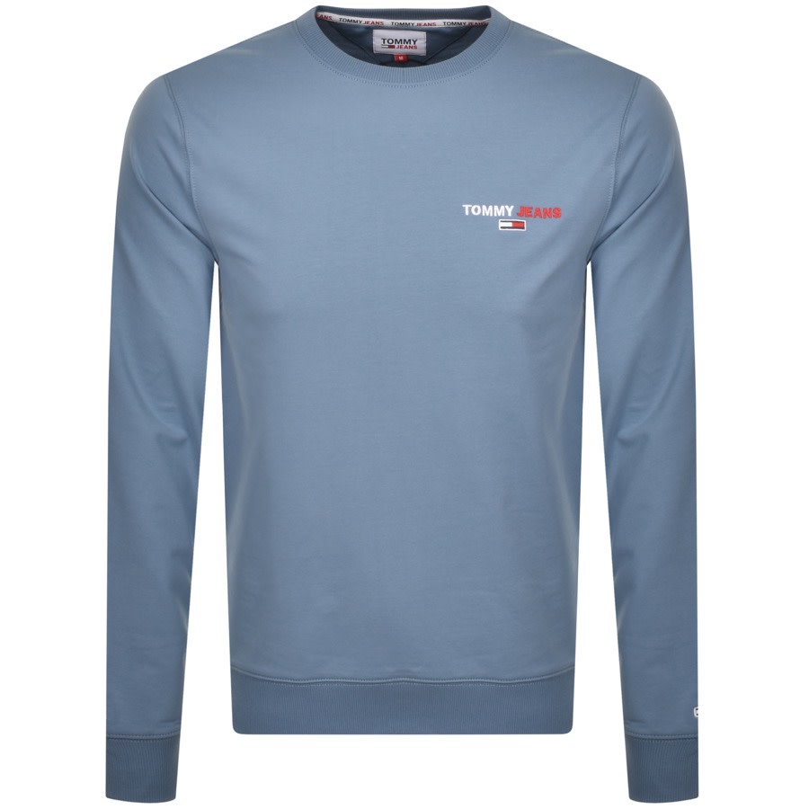 tommy jeans blue sweatshirt