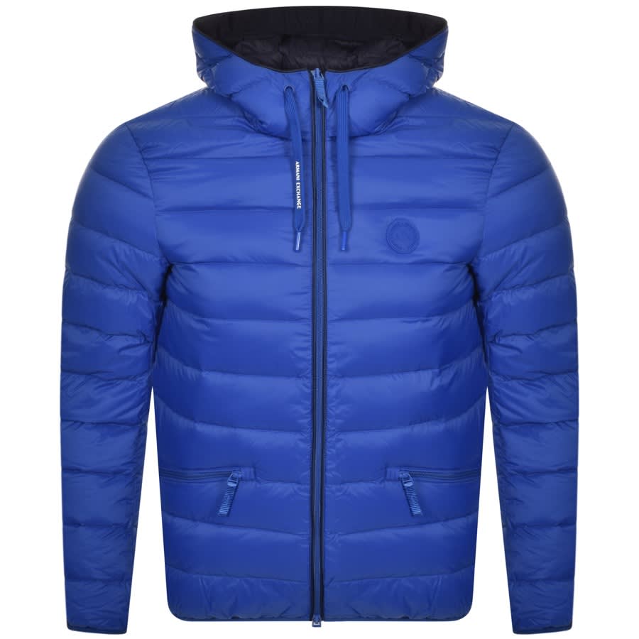 Blue armani exchange jacket Clearance