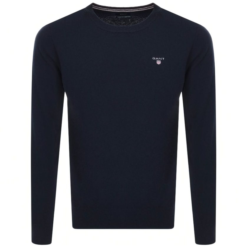 navy gant jumper