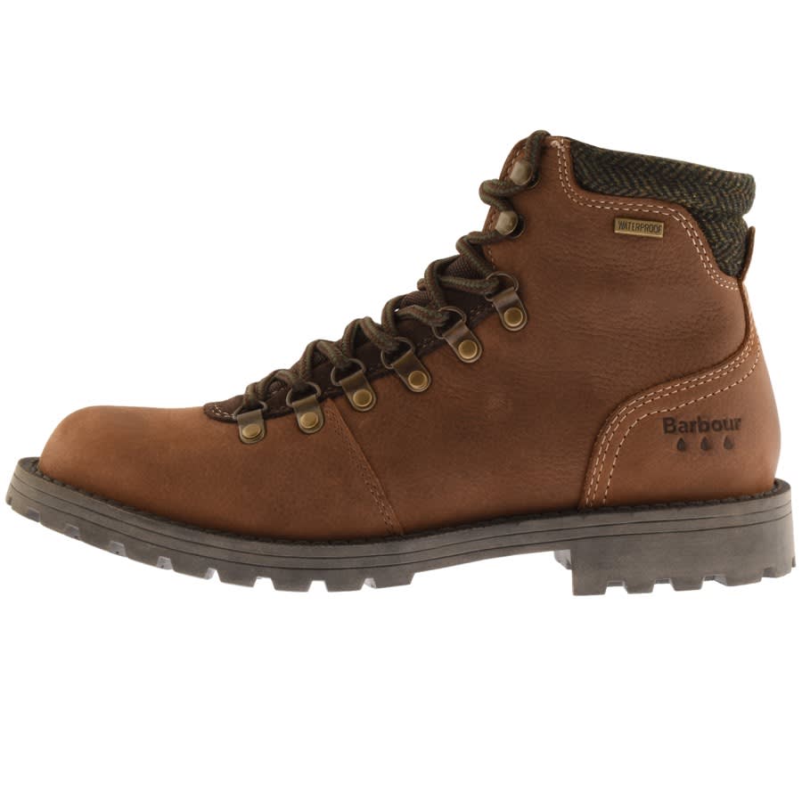barbour boots brown
