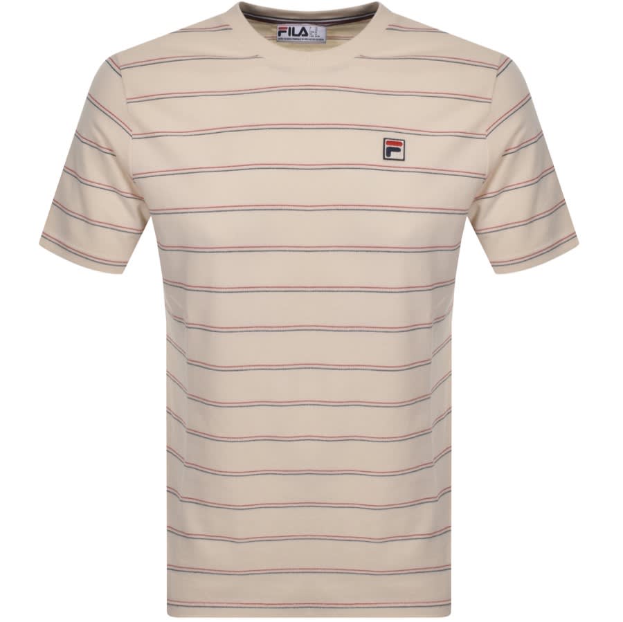beige fila shirt