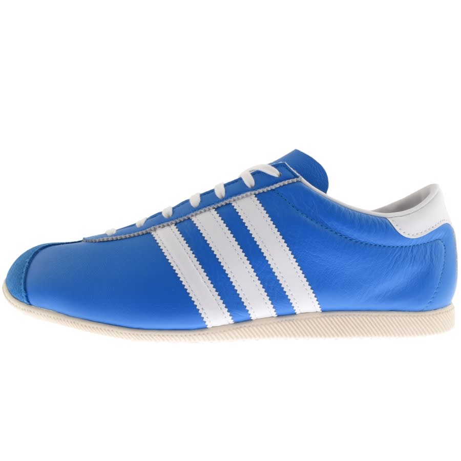 adidas all blue trainers