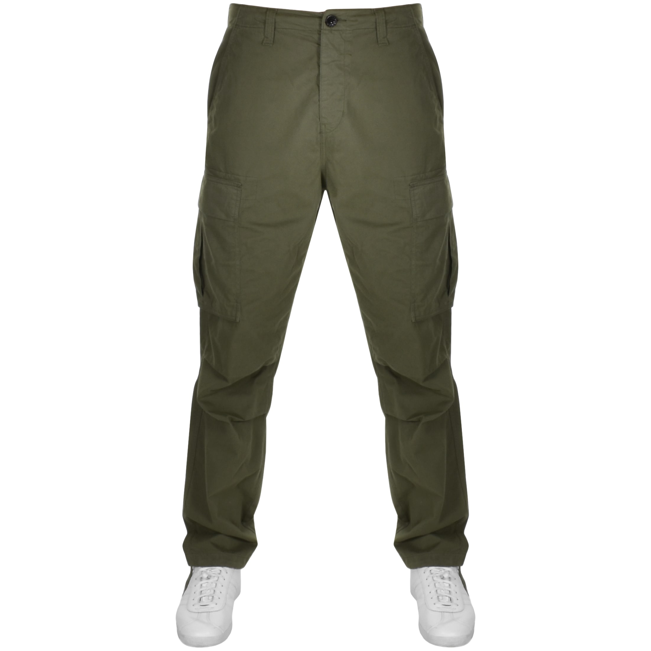 pretty green cargo trousers