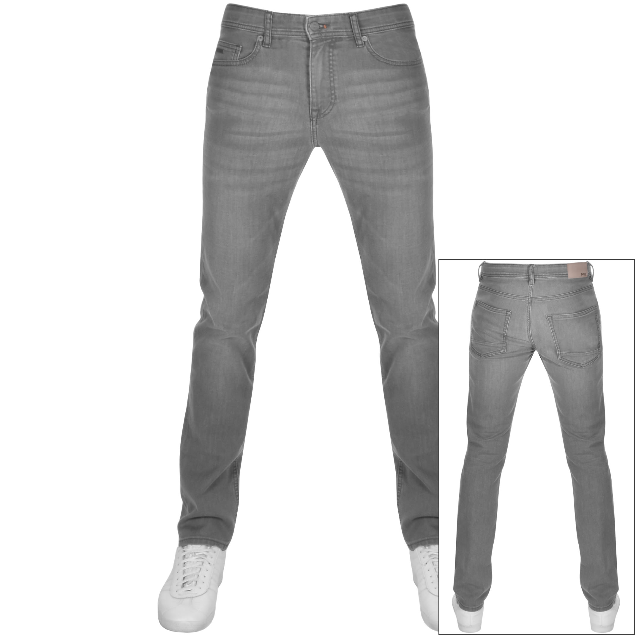 grey boss jeans