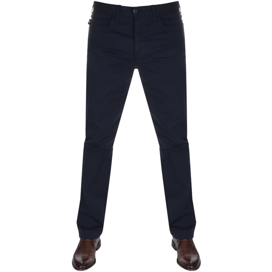 emporio armani j06 slim fit jeans navy