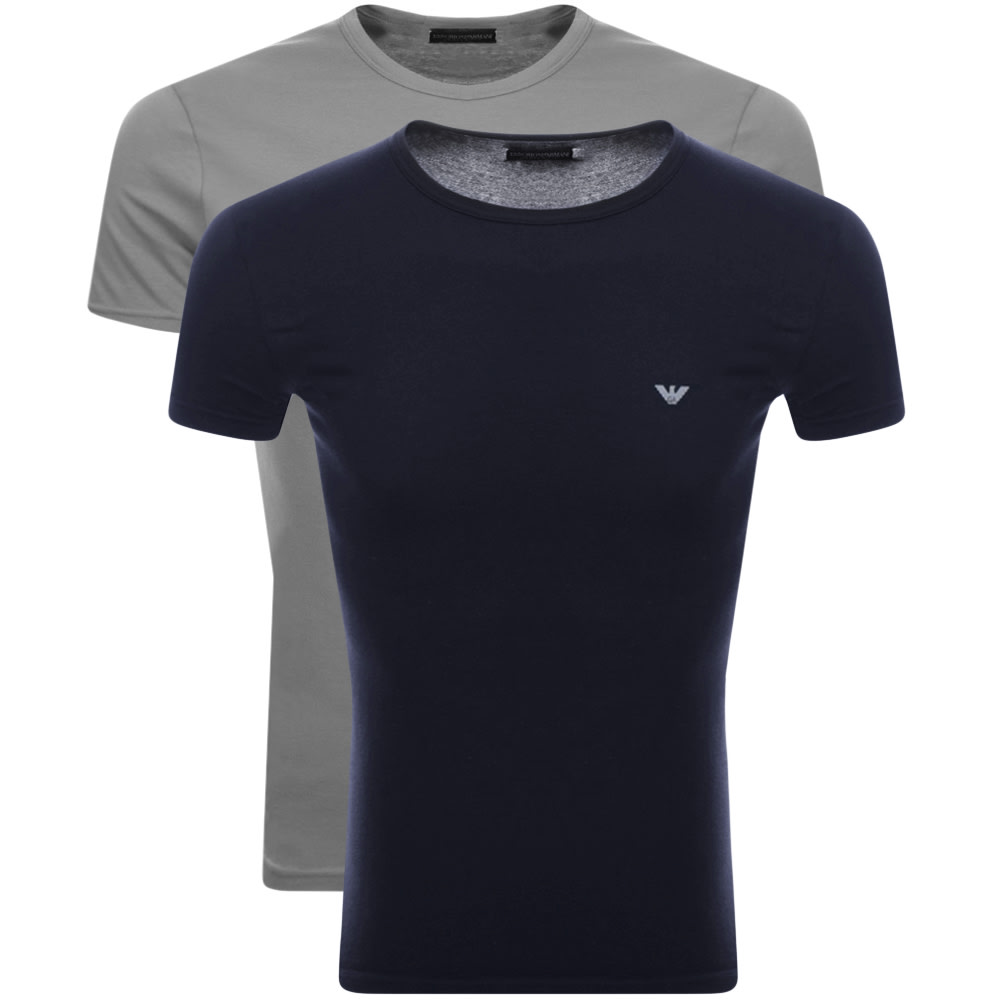 emporio armani white t shirt mens
