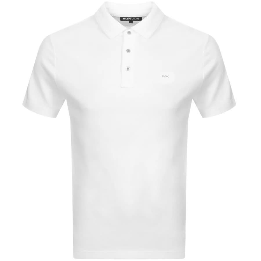Michael Kors Sleek Polo T Shirt White 