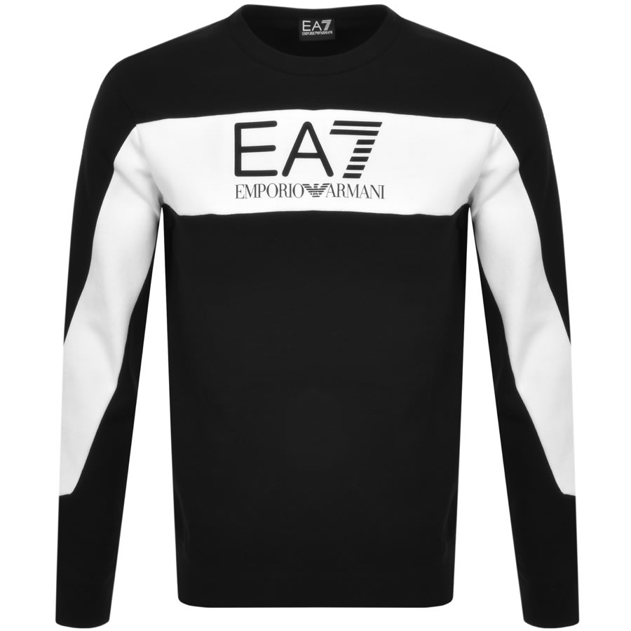 ea7 white sweatshirt