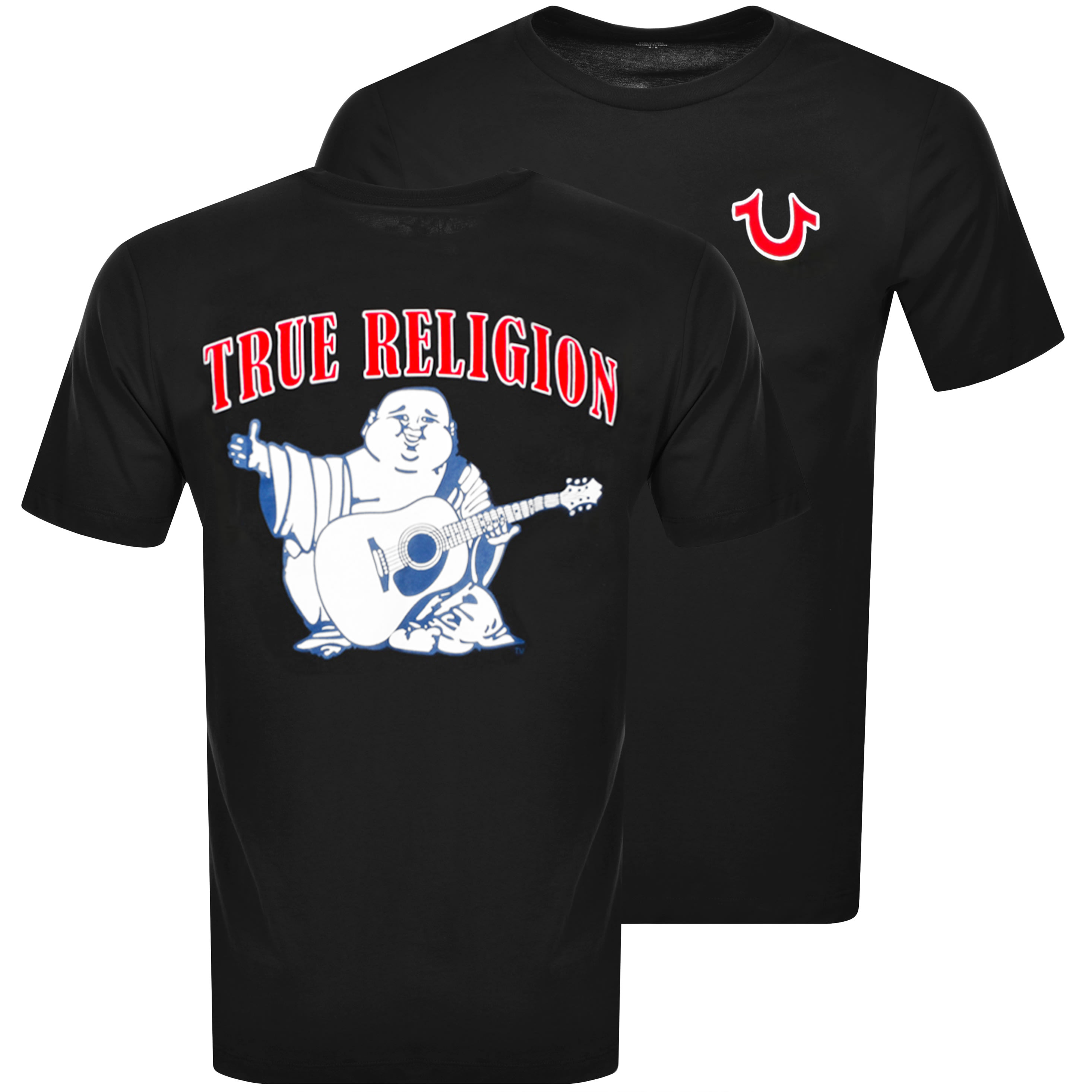 True Religion Buddha T Shirt Black 