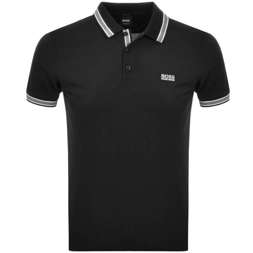 BOSS Paddy Polo T Shirt Black | Mainline Menswear