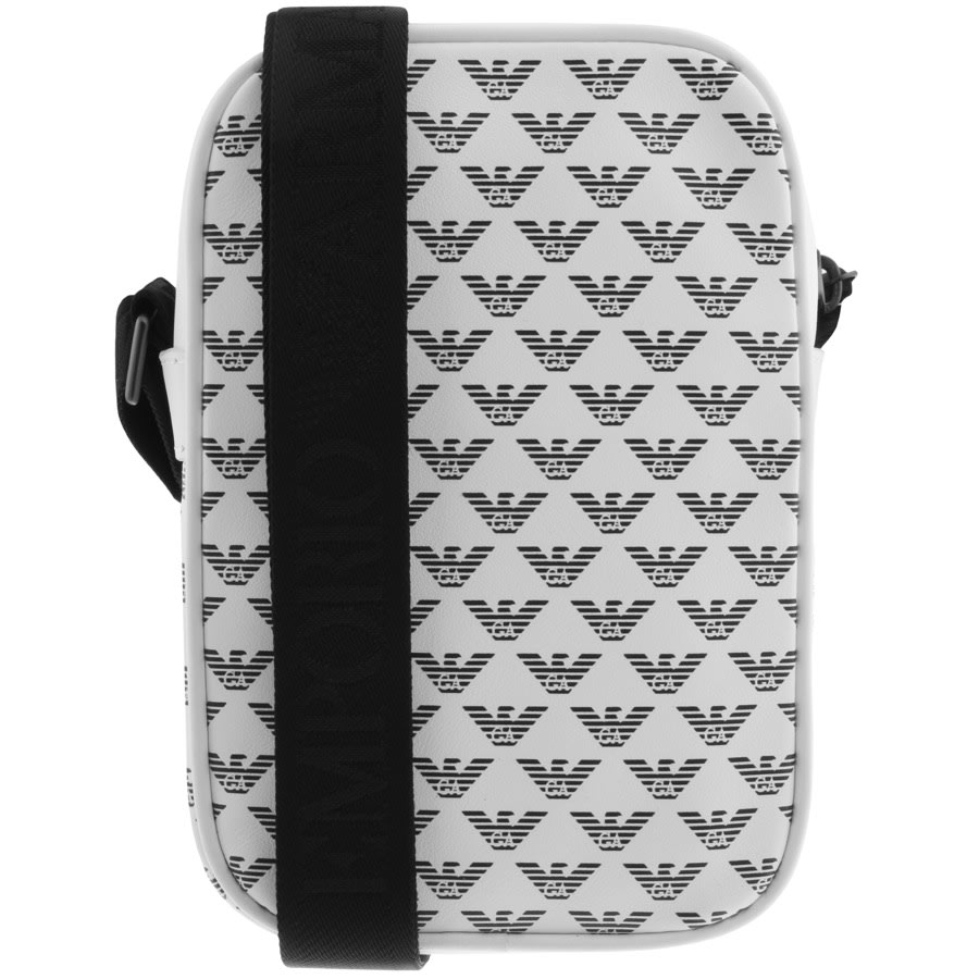 emporio armani logo messenger bag
