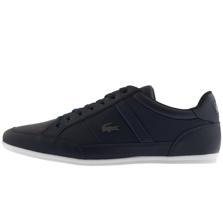 lacoste chaymon trainers navy