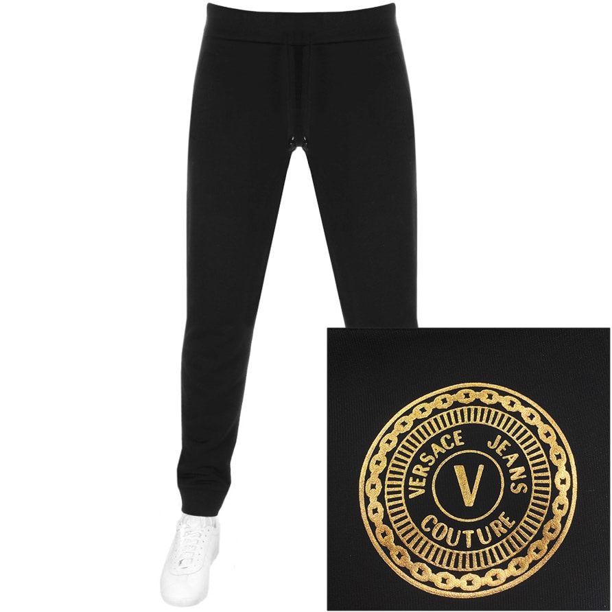 Versace Jeans Jogging Bottoms Black 