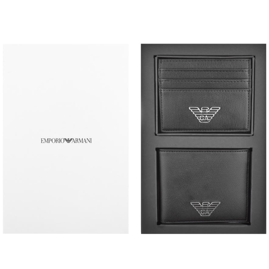 mens armani card holder