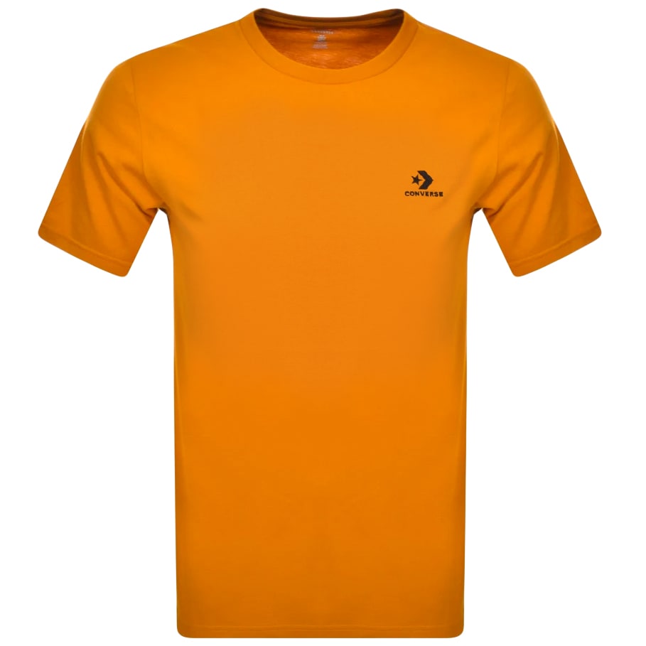orange converse shirt