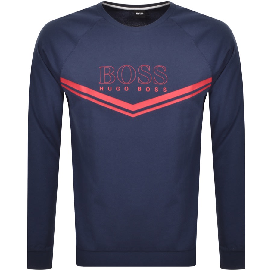 hugo boss navy sweatshirt