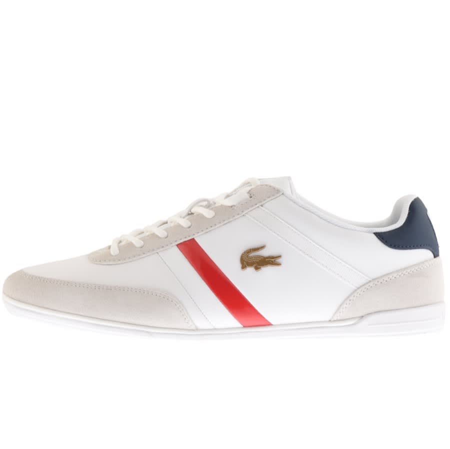 Lacoste giron trainers white