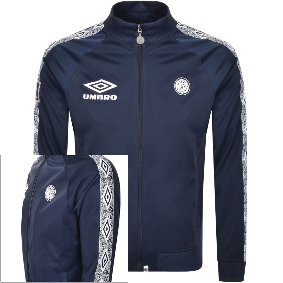 Pretty Green X Umbro Track Top Navy Mainline Menswear