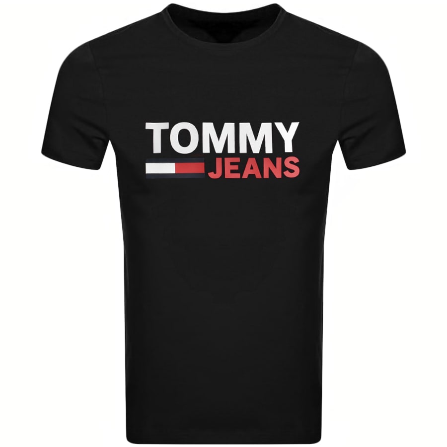tommy jeans black shirt