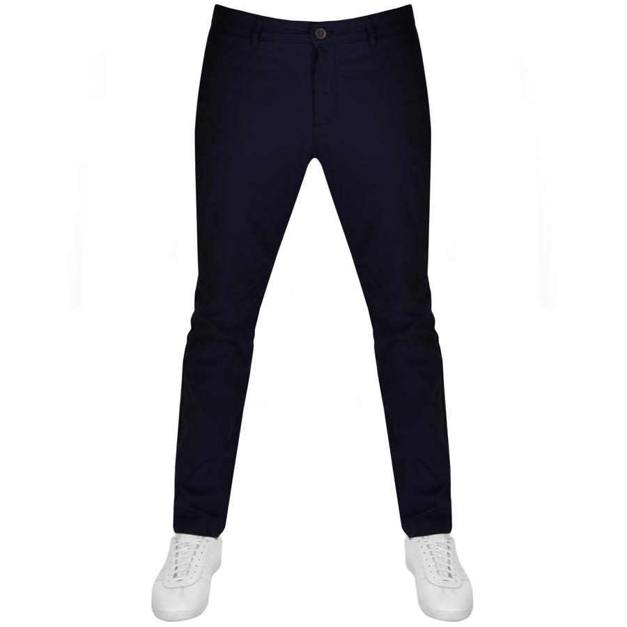 navy skinny fit chinos