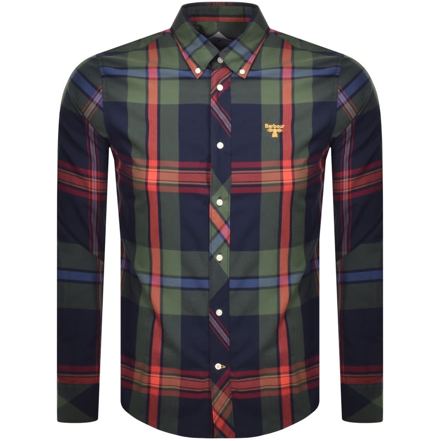 barbour checkered shirt