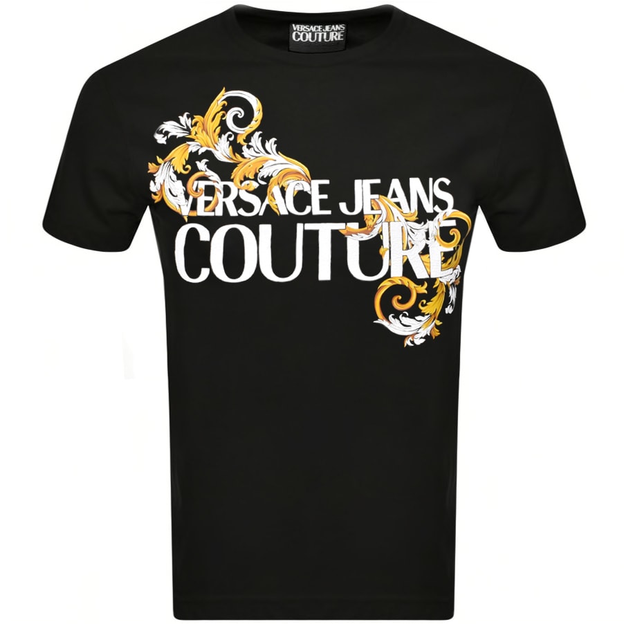 versace jeans couture black t shirt