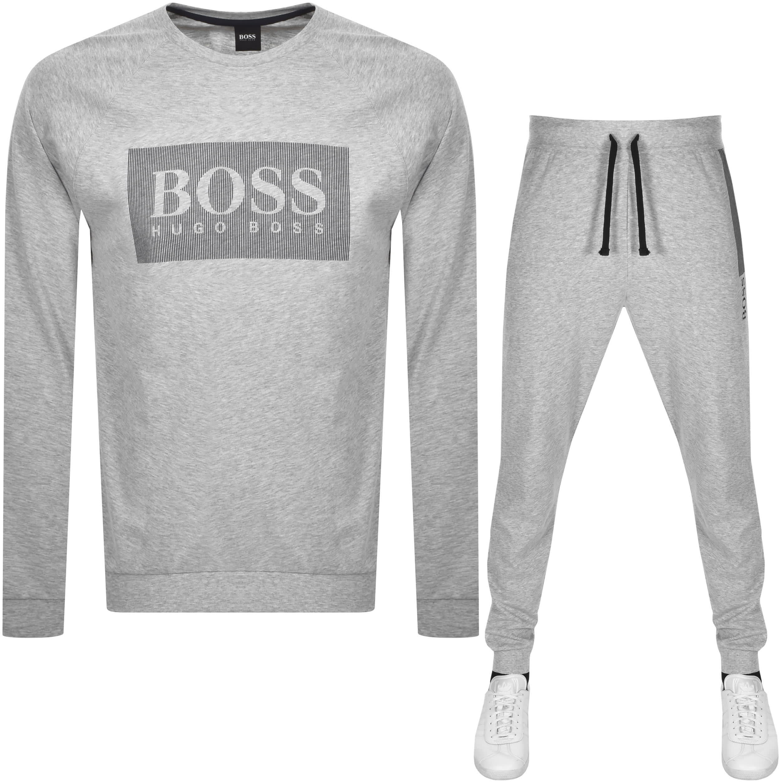 boss bodywear tracksuit black