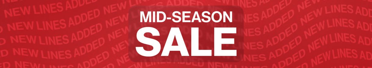 Mid-Season Sale - Shop Now