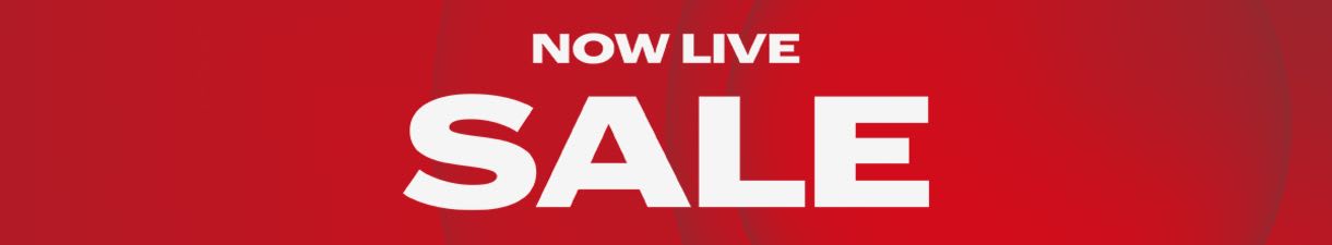 Sale Now Live