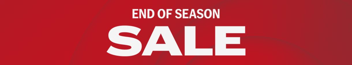 End of Season Sale