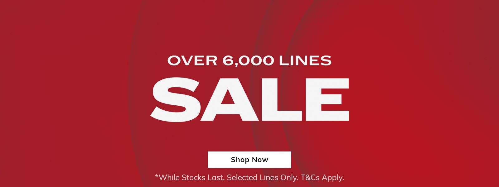 Sale Now Live