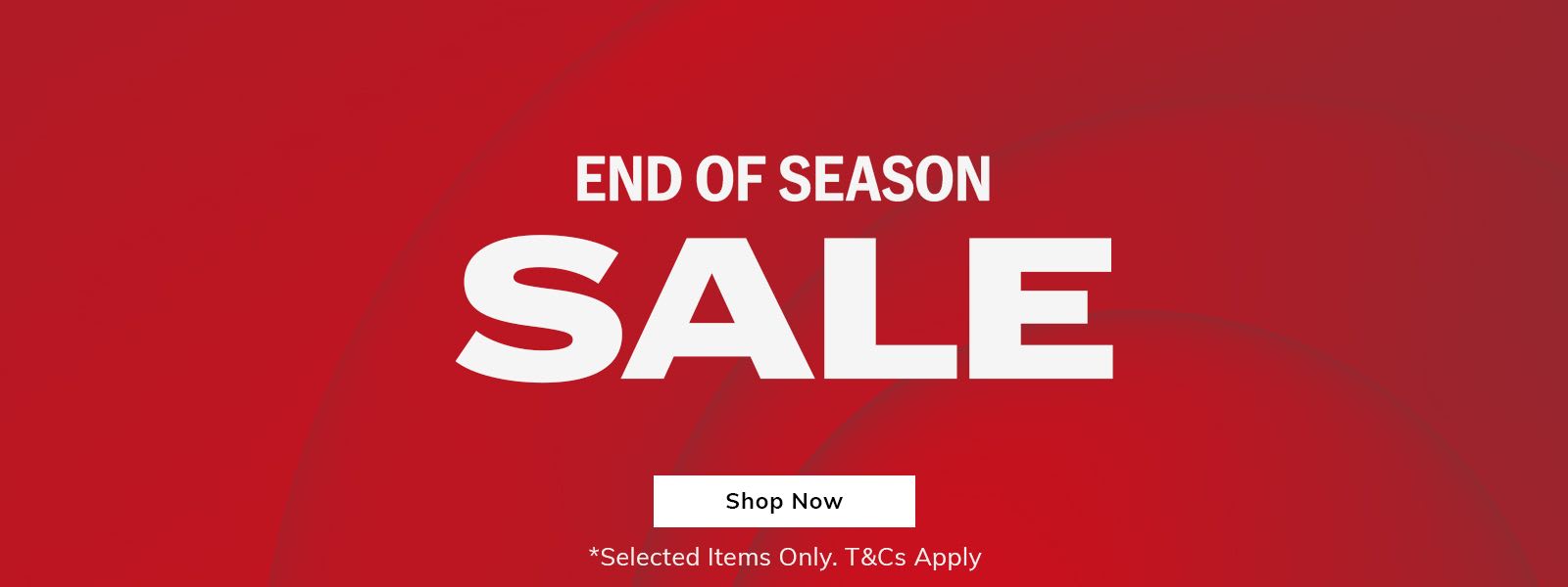 End of Season Sale