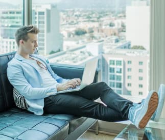 Blog Image for Can You Wear a Suit With Trainers?