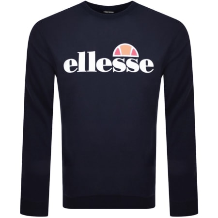 Product image for Ellesse SL Succiso Crew Neck Sweatshirt Navy