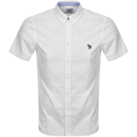 Product image for Paul Smith Zebra Short Sleeved Shirt White