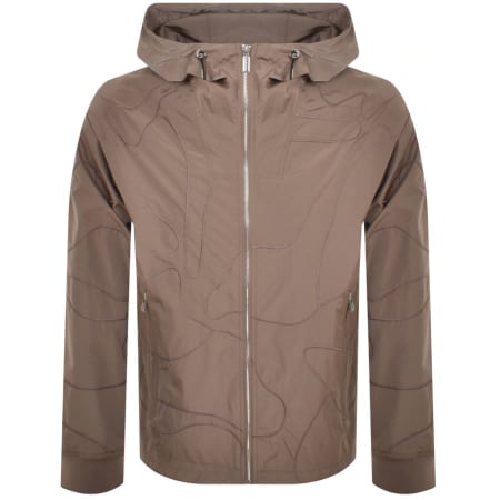 Product image for Emporio Armani Logo Jacket Brown