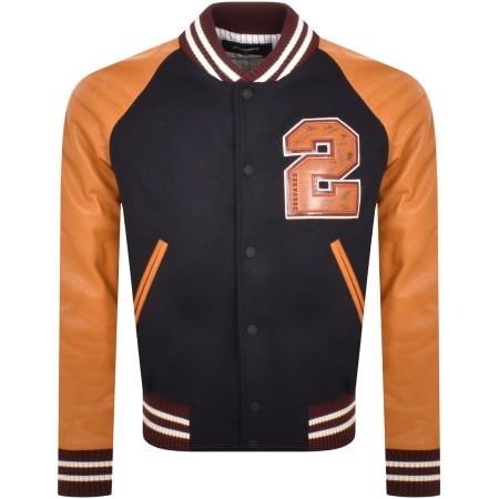 Product image for DSQUARED2 College Bomber Jacket Navy