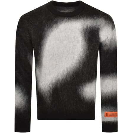 Product image for Heron Preston Logo Knit Jumper Black