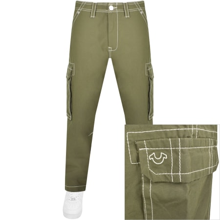 Product image for True Religion Big T Cargo Trousers Green
