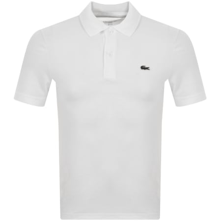 Product image for Lacoste Short Sleeved Polo T Shirt White