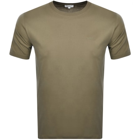 Product image for Norse Projects Johannes Organic Logo T Shirt Green