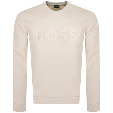 Product image for BOSS Salbo Sweatshirt Beige