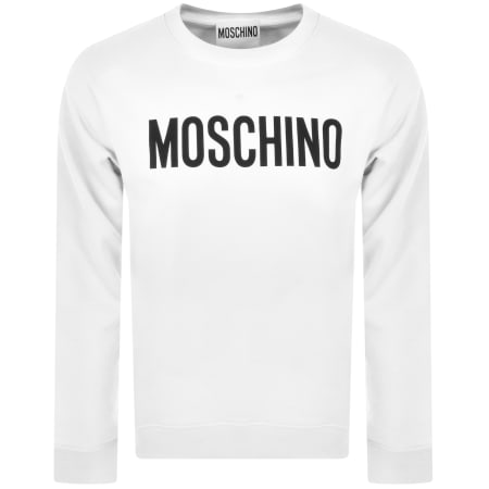 Product image for Moschino Logo Sweatshirt White
