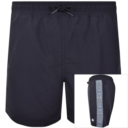 Product image for Pretty Green Eclipse Swim Shorts Navy