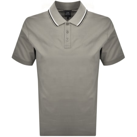 Product image for Armani Exchange Polo T Shirt Brown
