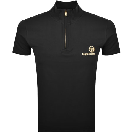 Product image for Sergio Tacchini Daytone Funnel Neck Top Black
